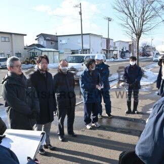 死亡交通事故受け現場診断【釧路市】(2025-01-16)