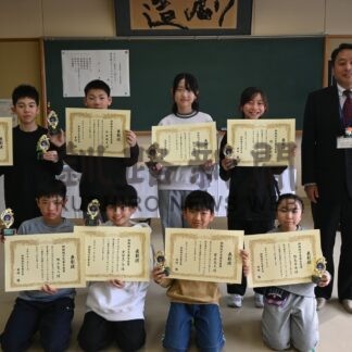 アイデアで災害から命守る　青葉小児童、コンクールで釧路地方気象台長賞【釧路市】(2025-02-02)