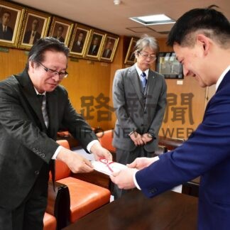 長期滞在促進に市に400万円寄付　濱谷建設【釧路市】(2025-02-20)