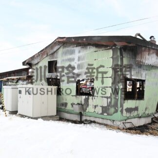 おがくず工場全焼　けが人なし【釧路市】(2025-02-14)