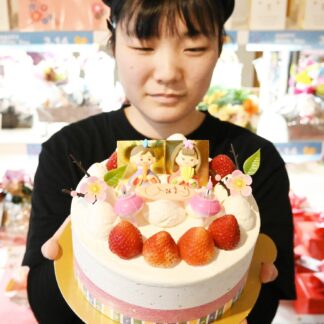 ひなケーキいかが　ぷちどーる、予約受け付け【釧路市】(2025-02-21)