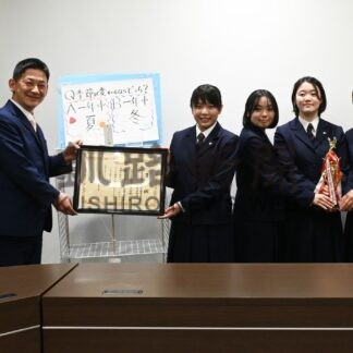 釧湖陵高が道教委教育長賞　探究チャレンジ・アジア【釧路市】(2025-02-19)