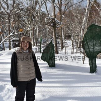 極寒の森で現代アート楽しんで　川湯温泉で芸術祭【弟子屈】(2025-02-08)