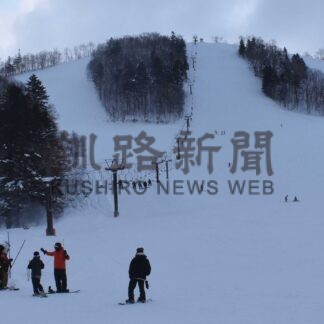 金山スキー場第2リフト稼働開始【標津】(2025-02-12)