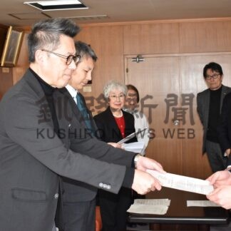 ＪＲ釧路駅鉄道高架と北大通整備早期実現を　中心市街地商店街が要望【釧路市】(2025-02-21)