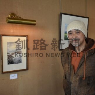 雪のある風景 水彩画に　釧路町の竹内さん２３日まで作品展【釧路市】(2025-02-09)