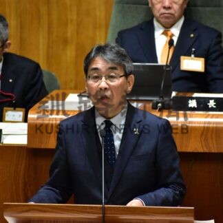 「新しい釧路へ取り組む」　鶴間市長が市政方針【釧路市】_1(2025-02-22)