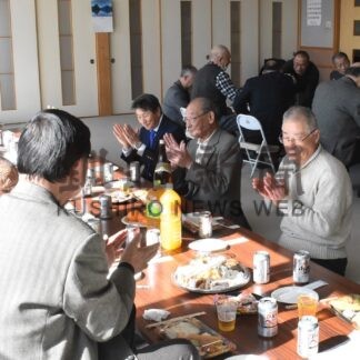 役員ら２５人親睦深める　大楽毛地区連町【釧路市】(2025-03-15)