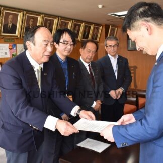 太陽光発電条例早急に制定を　共産党議員団、市に要望【釧路市】(2025-03-15)