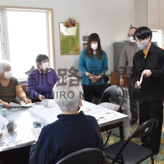 自転車タクシー運用へ　まなざしの和、高齢者対象に公立大生と協働【釧路市】(2025-03-22)