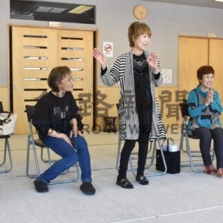 患者と医者の関わり方は　くしろ高齢者劇団、２２日新作上演【釧路市】(2025-03-07)