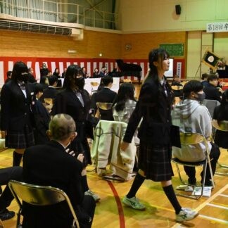 武修館中で最後の卒業式【釧路市】(2025-03-16)