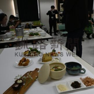 平井さん（料理）佐藤さん（菓子）グランプリ　くしろＳｅａ級グルメコン【釧路市】(2025-03-09)