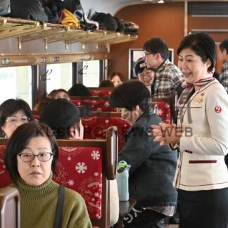 「冬の湿原号」で絶景堪能　ツアー客向け貸し切り　ＪＡＬとＪＲ北海道【釧路市】(2025-03-07)