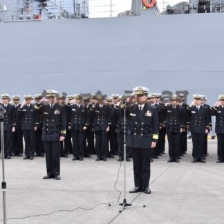 海自の２艦釧路初入港　１９日「うみぎり」一般公開【釧路市】(2025-04-18)