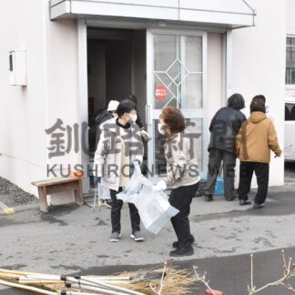 自宅周辺きれいに　春の全市一斉清掃【釧路市】(2025-04-23)
