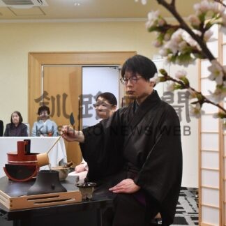 表千家釧路地区会が桜茶会【釧路市】(2025-04-22)