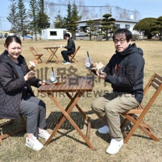 庭でスイーツ楽しんで　長谷製菓２５日から本社隣を開放【弟子屈】(2025-04-17)