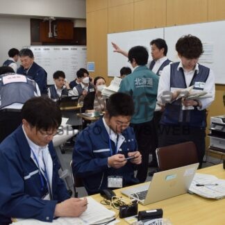 津波や地震、情報伝達　振興局が指揮室訓練【釧路市】(2025-05-21)