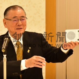 災害、ラジオでお知らせ　市が高齢者に配布へ【根室】(2025-05-21)