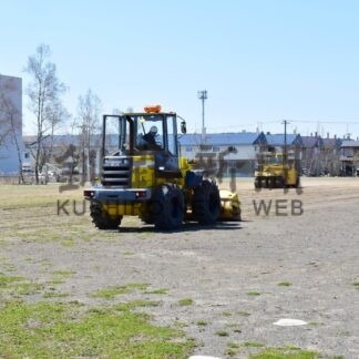 富原中グラウンドや敷地内通路整備　飯塚産業【釧路町】(2025-05-09)