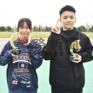 好成績４選手 最優秀　釧新杯陸上【釧路市】_1(2025-05-19)