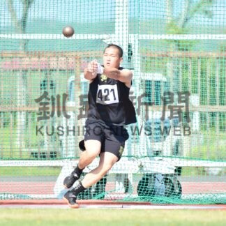 上村（武修館）２種目釧根高校新　高体連釧根支部予選陸上【釧路市】(2025-05-26)