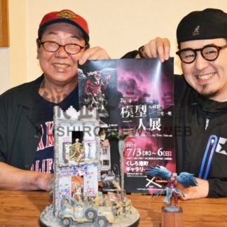 戦場ジオラマ２０作品　７月３日から久村さん、三宅さん模型二人展【釧路市】(2025-06-27)