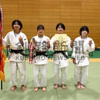 釧共栄男子、標茶女子制す　中体連釧路地区柔道【釧路】_1(2025-06-24)