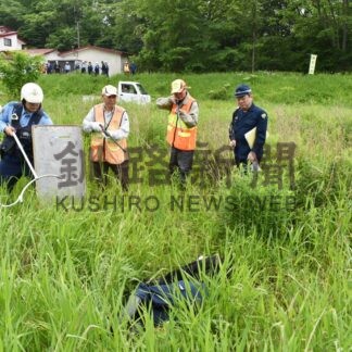 クマの駆除対応訓練　弟子屈署、関係機関と連携再確認【弟子屈】(2025-06-18)