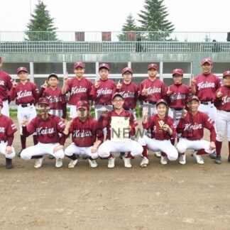 釧景雲が優勝　中体連釧路地区軟式野球【釧路市】(2025-06-23)