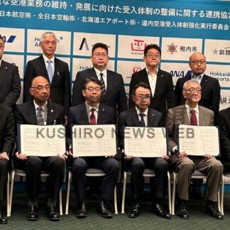 航空機地上業務を支援　ＨＡＰ、釧路市などと協定【札幌】(2025-06-13)