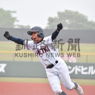 釧明輝 延長戦制す　全国高校野球選手権大会北北海道大会釧根支部予選(2025-06-22)