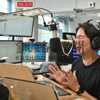 気温話題で盛り上がり　ＦＭくしろとクマガヤ共同番組開始【釧路市】(2025-07-03)