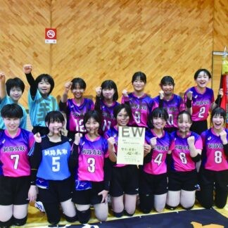 釧鳥取が連覇達成　男子は釧路広域クＶ　バレーボール中体連釧路地区【釧路市】(2025-07-08)