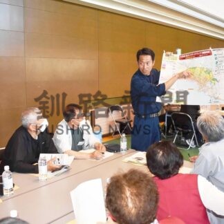 災害時の対応学ぶ　釧路市連町が防災研修会【釧路市】(2025-07-10)