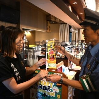 飲酒運転防止呼び掛け　釧路署など歓楽街で啓発【釧路市】(2025-07-11)