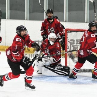 カナダ国際交流釧路入り　アイホチーム「アサヒブレイズ」　武修館高と試合【釧路市】(2025-07-11)