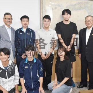 「コンブ漁体験、楽しみ」　東海大生、根室市長を訪問【根室市】(2025-07-15)