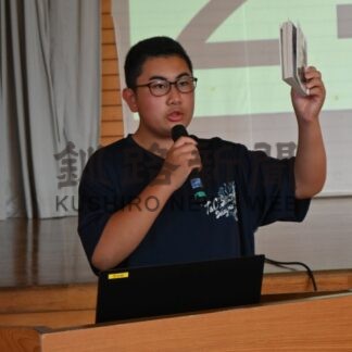 ビブリオバトル紹介　釧路青陵中　ルールなど学ぶ【釧路市】(2025-07-22)