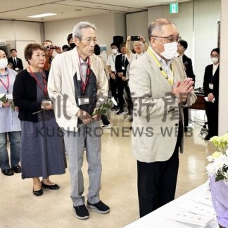 ３回目の洋上慰霊中止　津波注意報、千島会館で慰霊式【根室市】(2025-08-01)