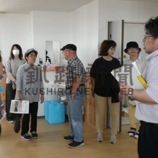 津波への意識新た　避難タワー完成で内覧会【白糠町】(2025-08-04)