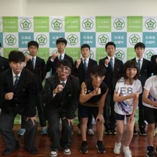 バド、陸上で全道・全国へ　小中高生健闘誓う【白糠町】(2025-08-10)