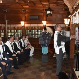 安全と豊漁へ４漁協祈願祭【根室市】(2025-08-13)