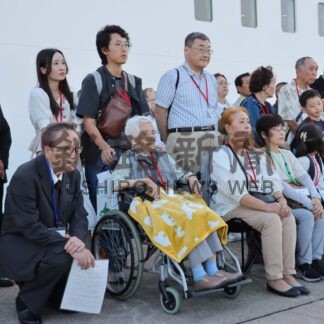 北方領土に眠る親族弔う　洋上慰霊第６弾、１時間遅れで出発【根室市】(2025-08-17)