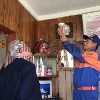 ６５歳以上の１人暮らし世帯対象に防火診断　市消防本部【根室市】(2025-08-18)