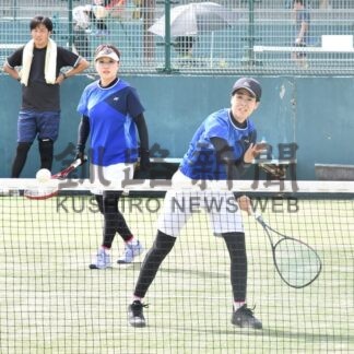 団体戦　根室４位、釧路５位　ソフトテニス都市対抗大会【釧路市】(2025-08-19)