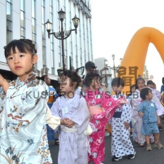 １３００人熱気、まち彩る　くしろ市民北海盆踊り【釧路市】(2025-08-22)