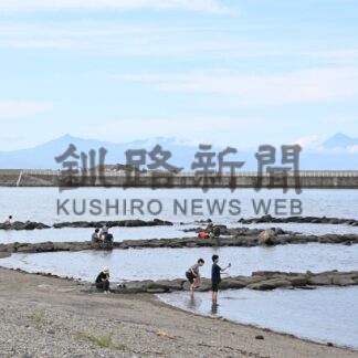 水遊びきらめいて⑧　しべつ「海の公園」【標津町】(2025-08-26)