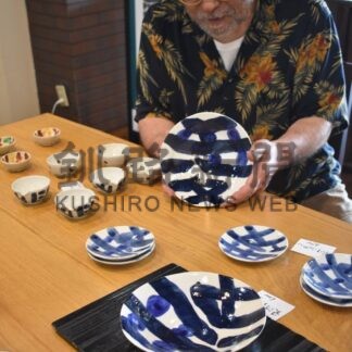 小皿や鉢など力作１００点　恵波さんが食器展【釧路市】(2025-08-30)